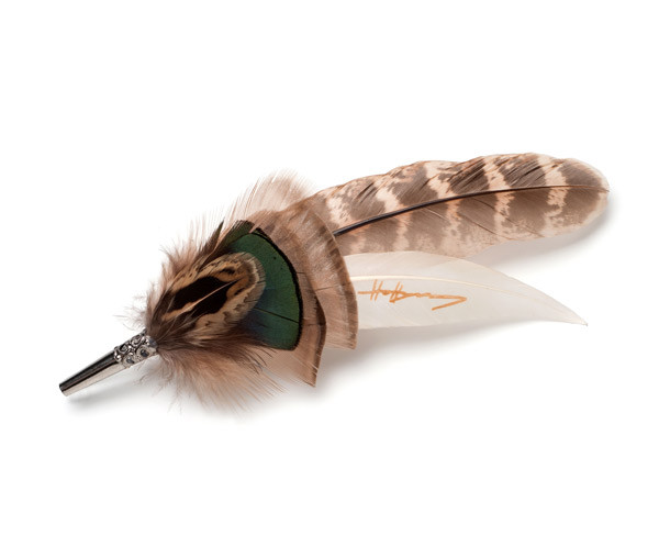 Feather Brooches
 Pheasant Feather Brooch Pin