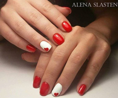 February Nail Colors
 56 Valentine s Day Nails for 2020