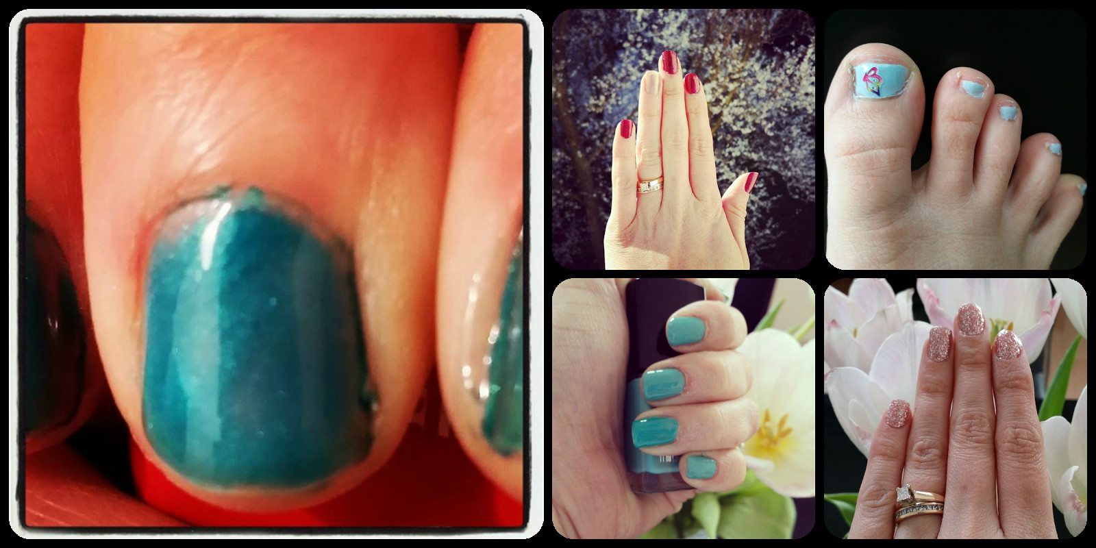 February Nail Colors
 Amy Fashion March Finger and Toe Nails Recap