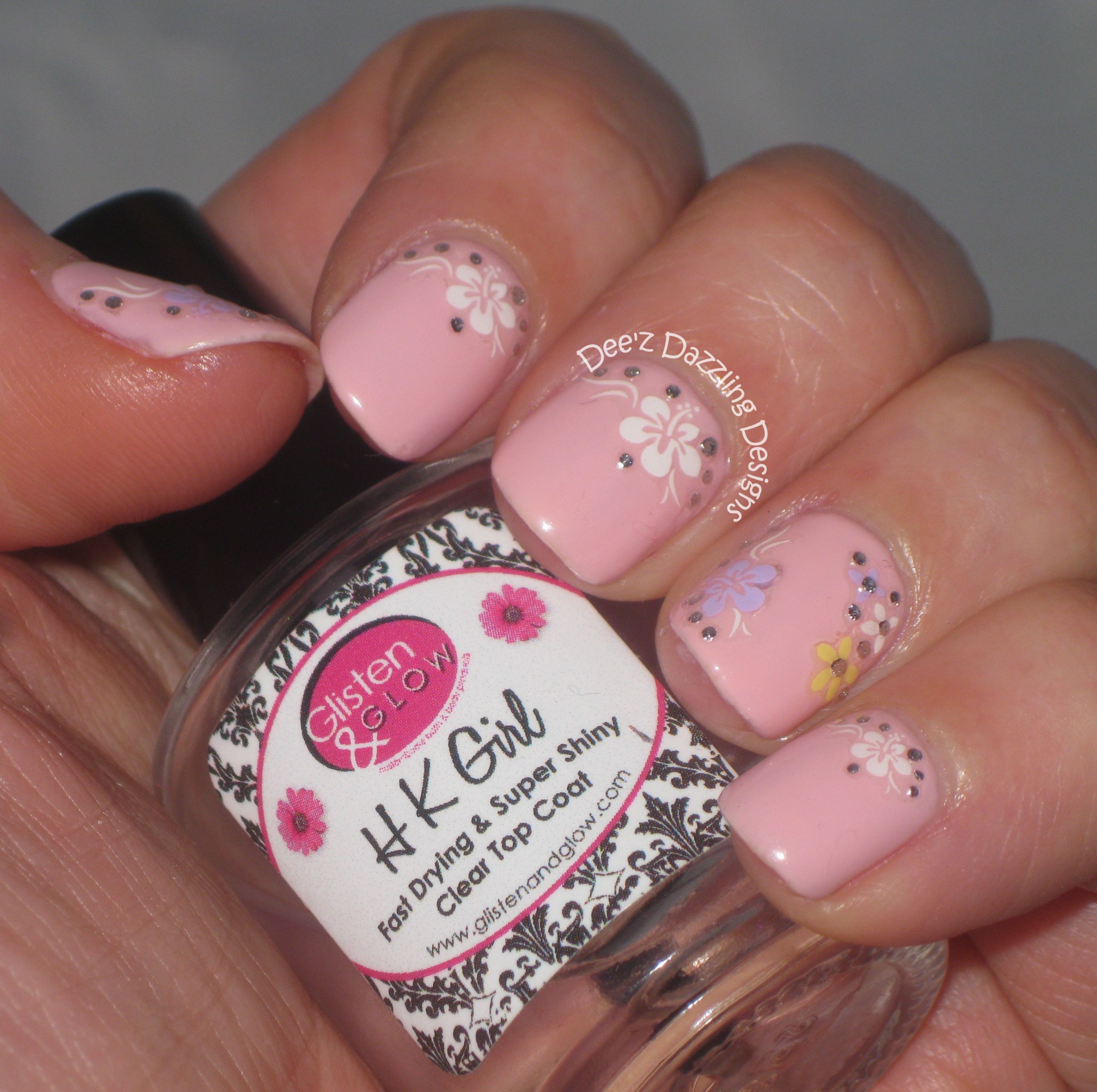 February Nail Ideas
 February Nail Art Challenge Floral – Dee s Dabblings