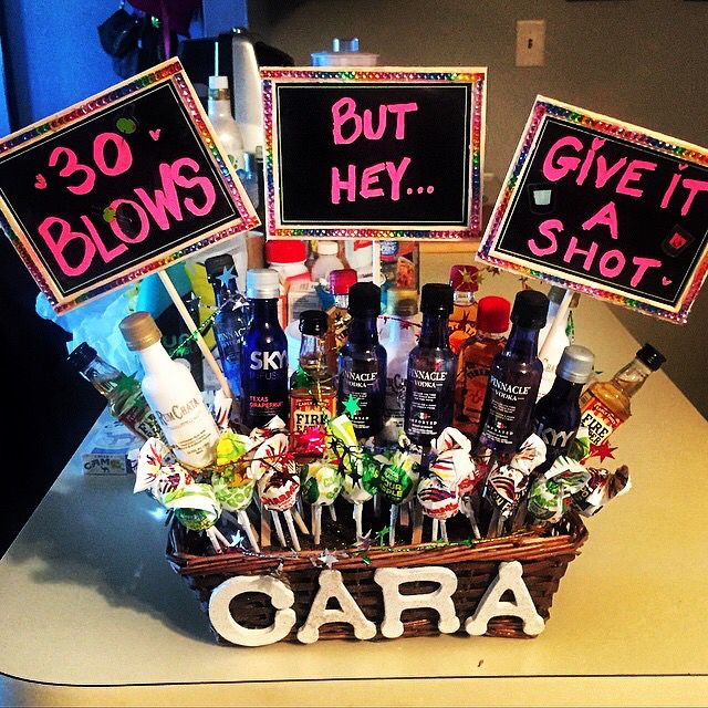 Female 30Th Birthday Gift Ideas
 30 blows but hey give it a shot I decided to crafty