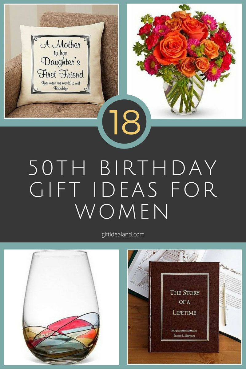 Female 50Th Birthday Gift Ideas
 18 Good 50th Birthday Gift Ideas For Her