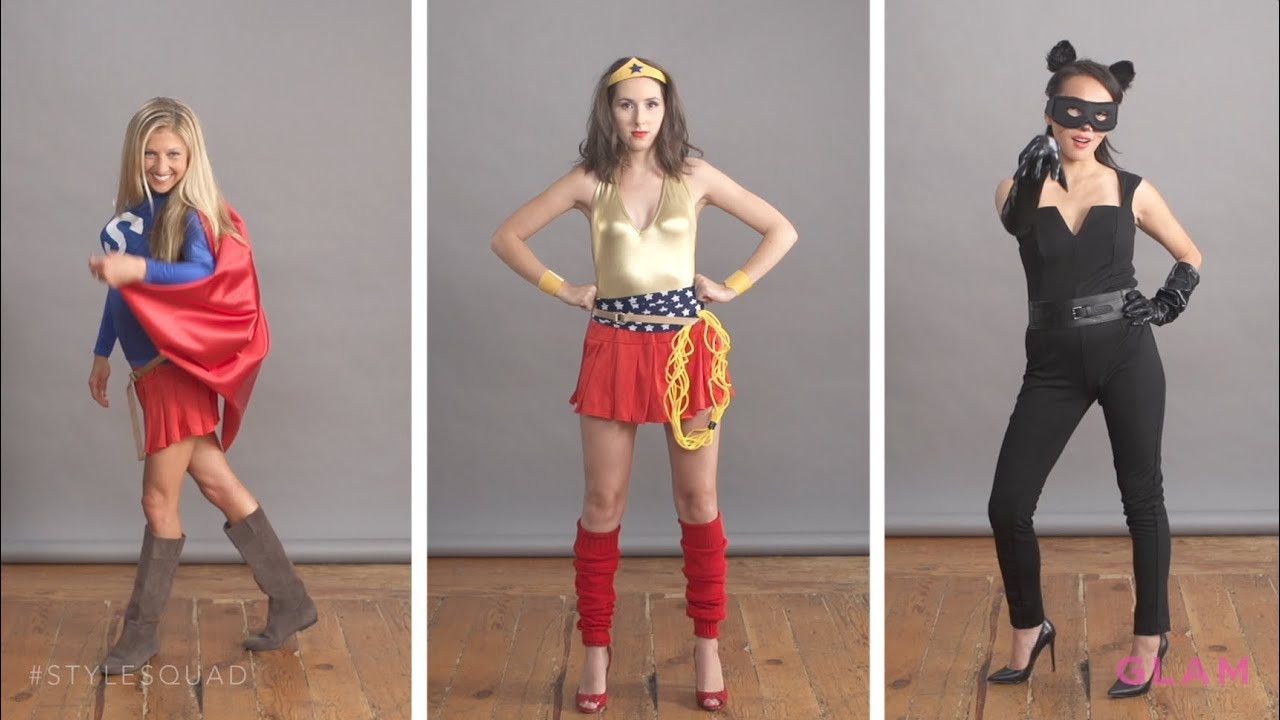 Female Superhero Costume DIY
 DIY Superhero Halloween Costumes