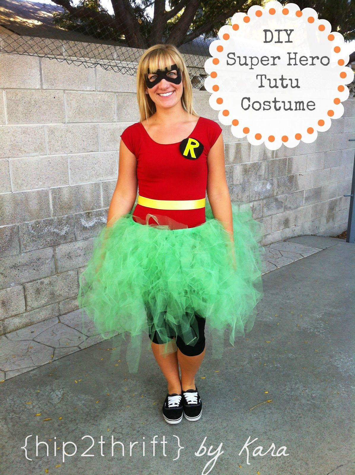Female Superhero Costume DIY
 hip2thrift DIY Super Hero Tutu Costumes i found