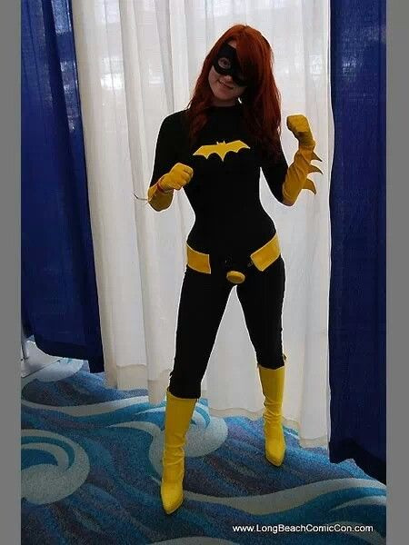 Female Superhero Costume DIY
 Cute batgirl cosplay