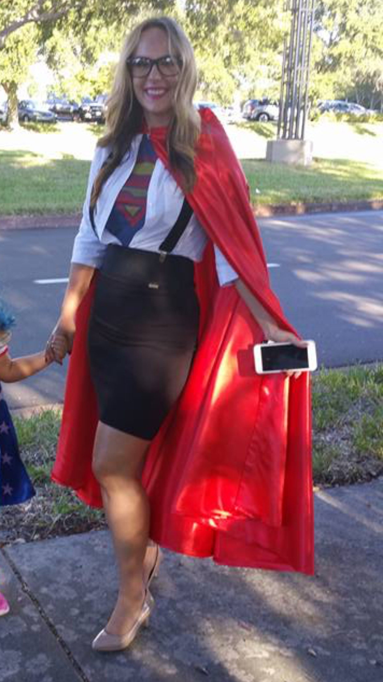 Female Superhero Costume DIY
 Superwoman diy superhero Halloween supergirl costume in 2019