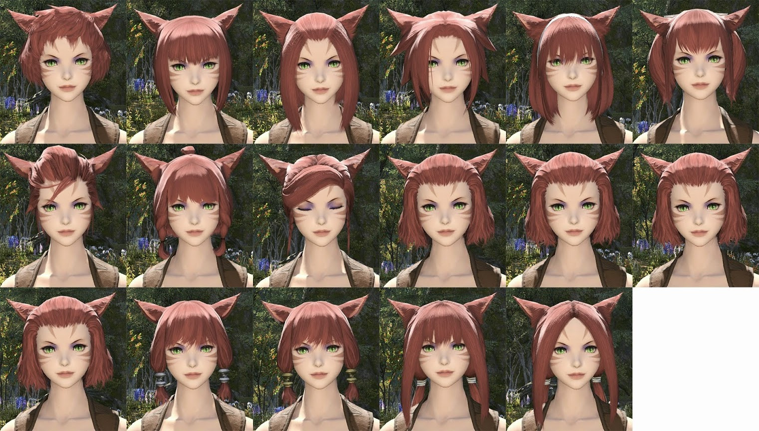 Ffxiv Female Hairstyles
 FFXIV Character Creation