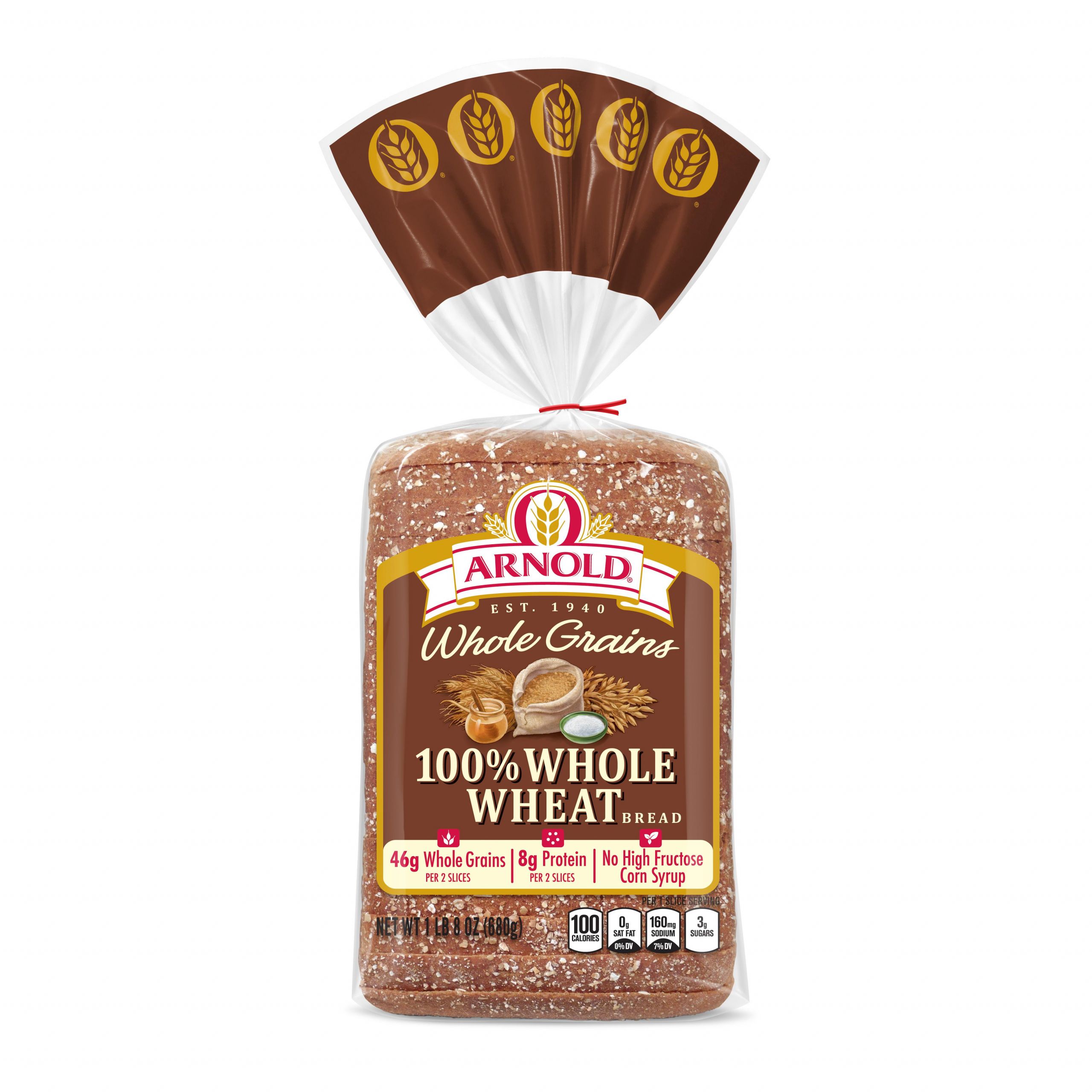 Fiber In Whole Grain Bread
 Arnold whole grains whole wheat sliced bread 24