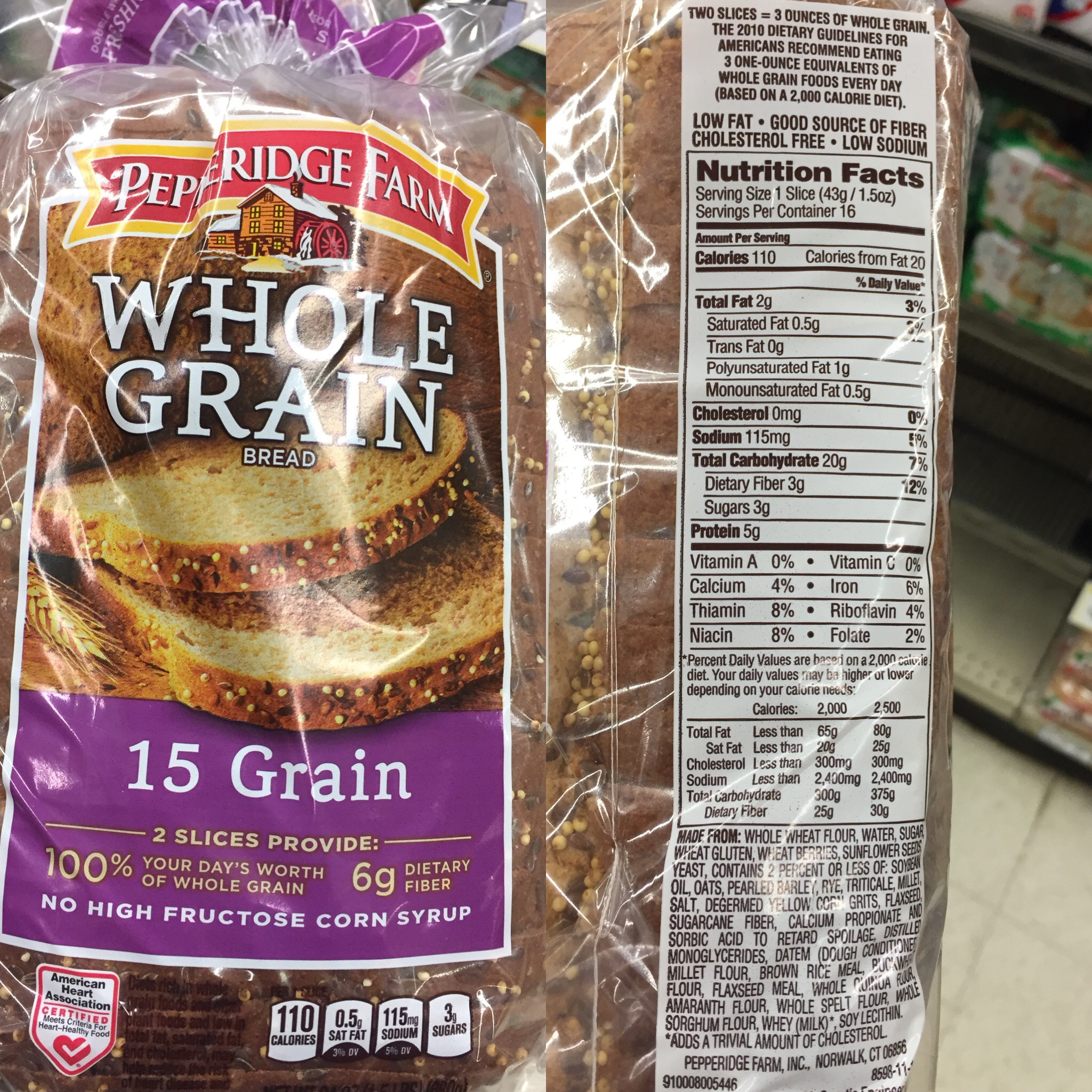 Fiber In Whole Grain Bread
 10 Foods I Used Think Were Healthy But Not Anymore Read