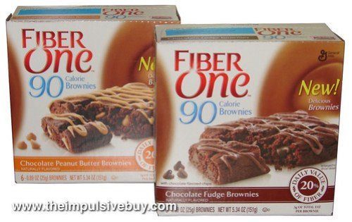 Fiber One Brownies Reviews
 REVIEW Fiber e 90 Calorie Brownies Chocolate Peanut