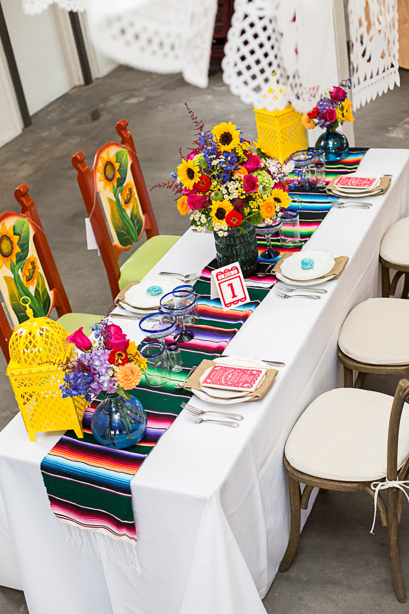Fiesta Themed Wedding
 HOW TO STYLE A MEXICAN THEMED TABLE