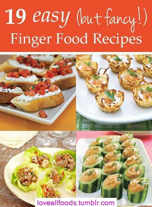 Finger Food Ideas For Summer Party
 19 easy but fancy finger food recipes Perfect for