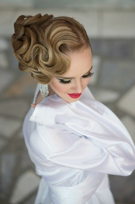 Finger Waves Wedding Hairstyle
 15 Hot Finger Wave Hairstyles For Your Next Event