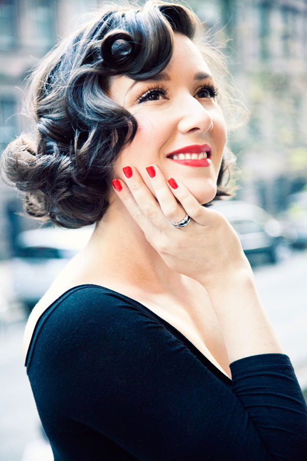 Finger Waves Wedding Hairstyle
 How to Rock the Perfect Wedding Hairstyles for Short Hair