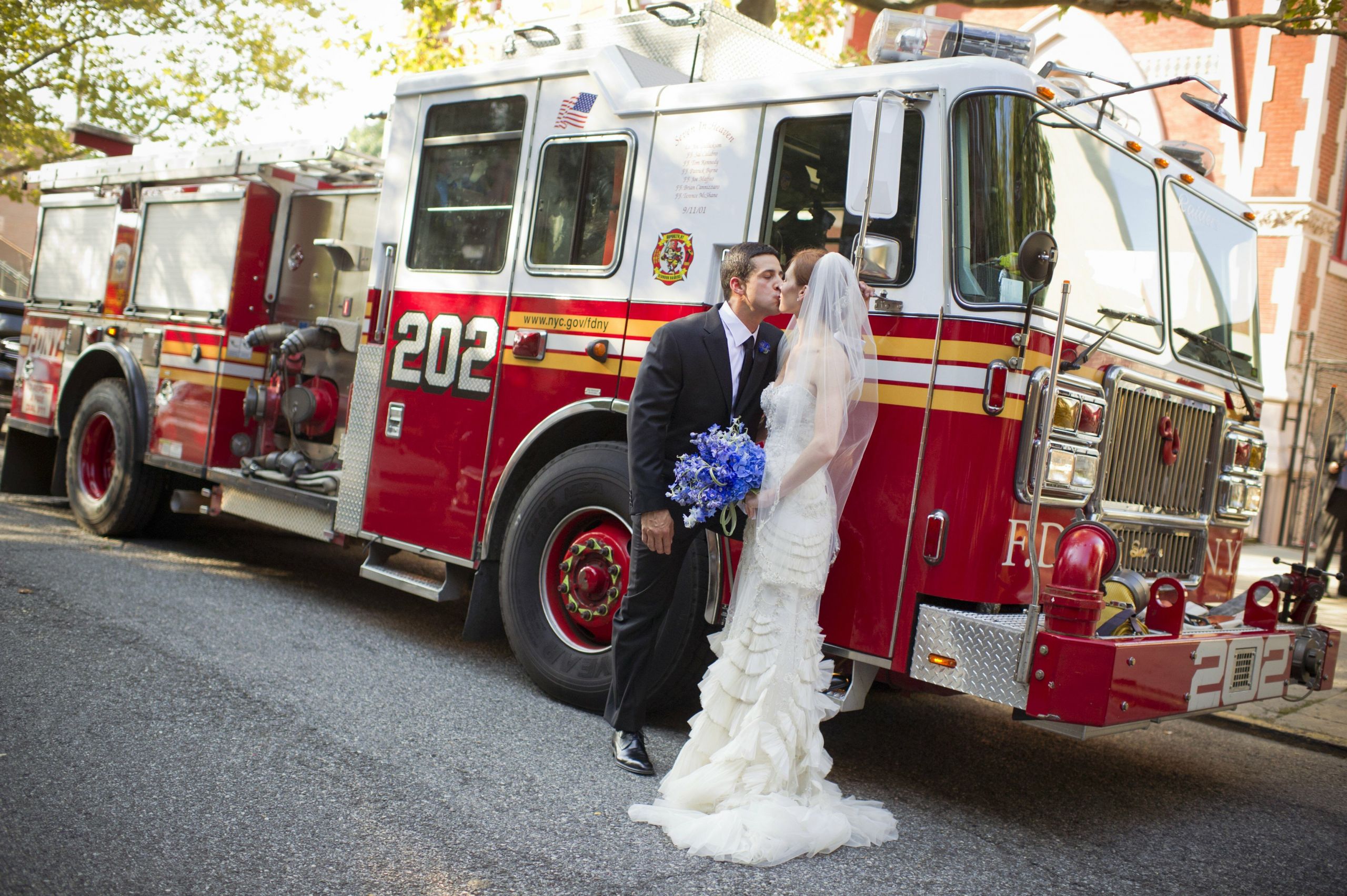 Firefighter Themed Wedding
 A Firefighter Themed Wedding in Brooklyn NY
