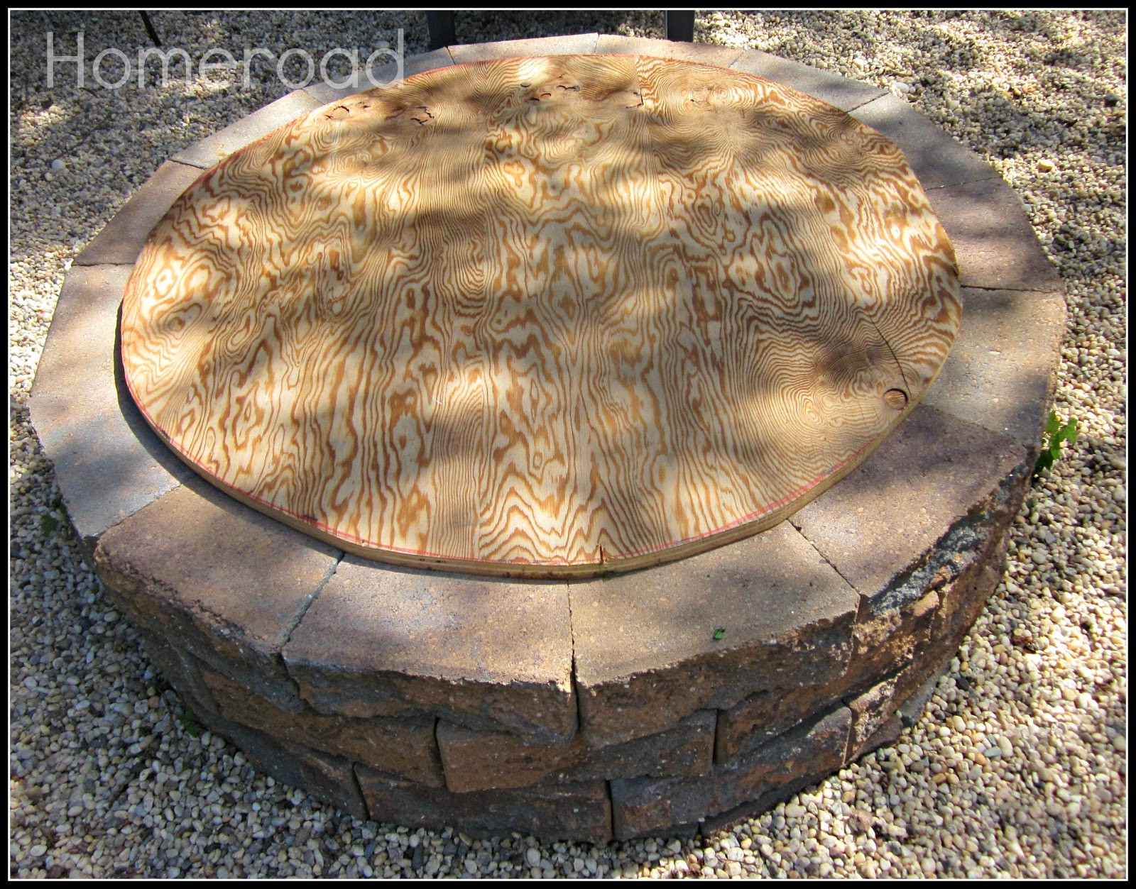 Firepit Metal Cover
 Wooden Fire Pit Cover