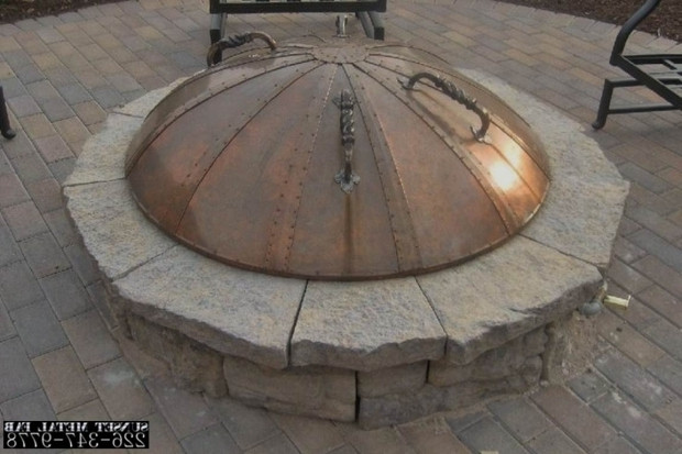 Firepit Metal Cover
 Fire Pit Covers Round Metal Fire Pit Ideas