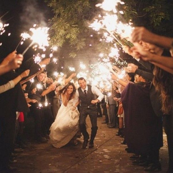 Firework Sparklers Wedding
 wedding sparklers send off photo ideas weddingideas