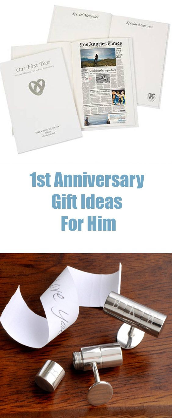 First Anniversary Gift Ideas For Him
 1st Anniversary t ideas for him are traditionally made