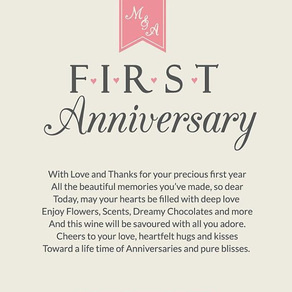 First Anniversary Quote
 16 First Anniversary Quotes – WeNeedFun