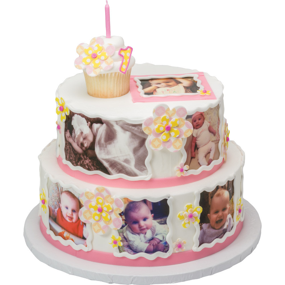 First Birthday Cake Decorating Ideas
 Cake 1st Birthday Montage Cake Design