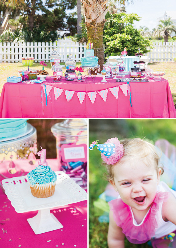 First Birthday Pool Party Ideas
 A Fabulous Flamingo First Birthday Pool Party Hostess