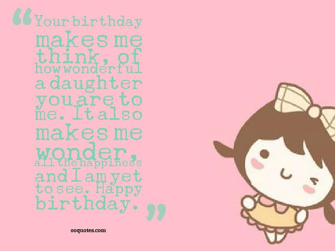 First Birthday Quotes For Daughter
 Wonderful Quotes About Daughters QuotesGram