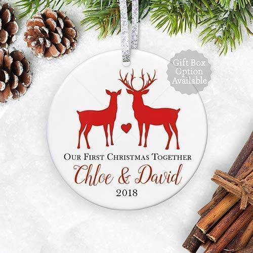 First Christmas Together Gift Ideas
 Amazon Our 1st Christmas To her 2018 First