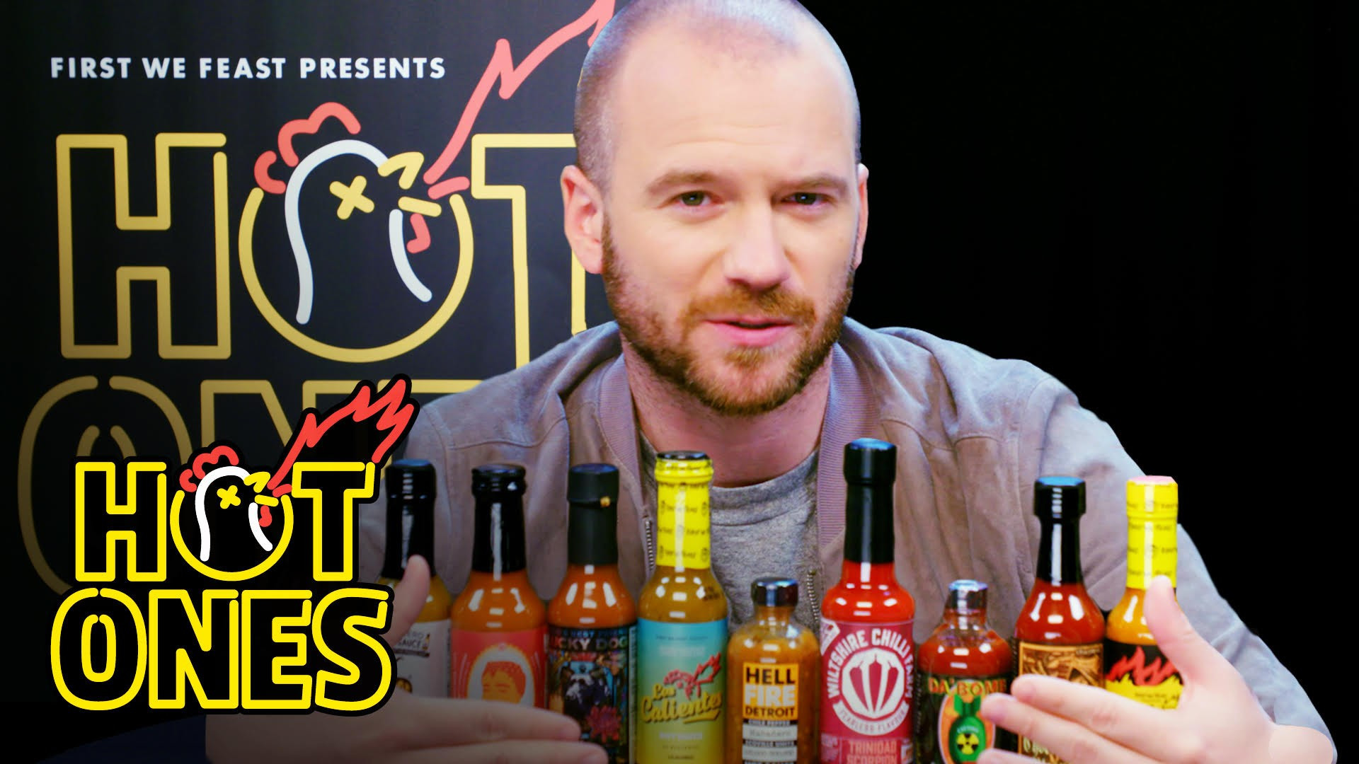 First We Feast Hot Sauces
 HellFire Detroit hot sauce is on the new season of Hot