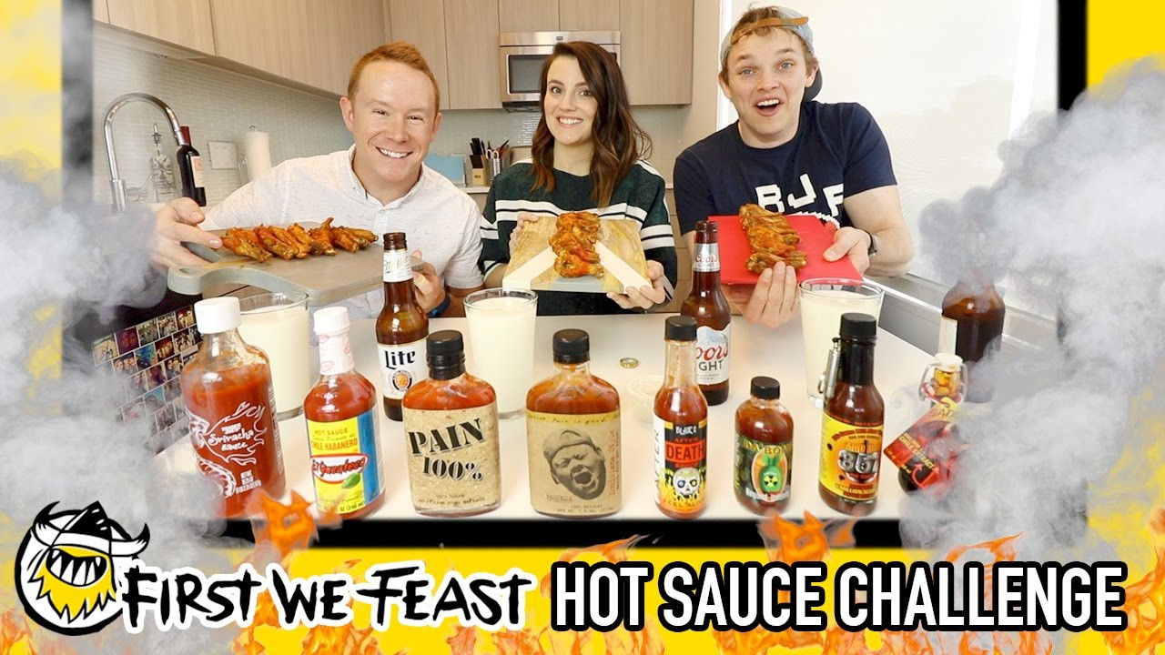 First We Feast Hot Sauces
 The ficial First We Feast "Hot es" Hot Sauce Challenge