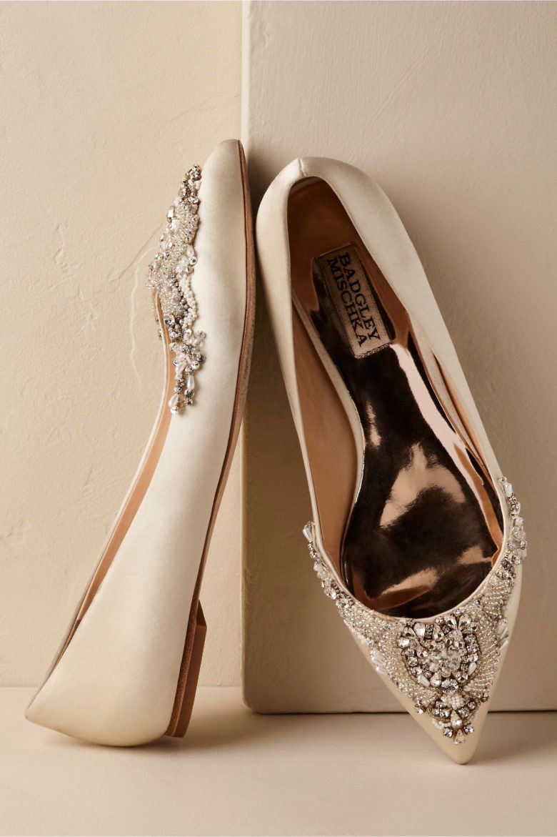 Flat Wedding Shoes For Bride
 41 Wedding Shoes We d Buy for Ourselves