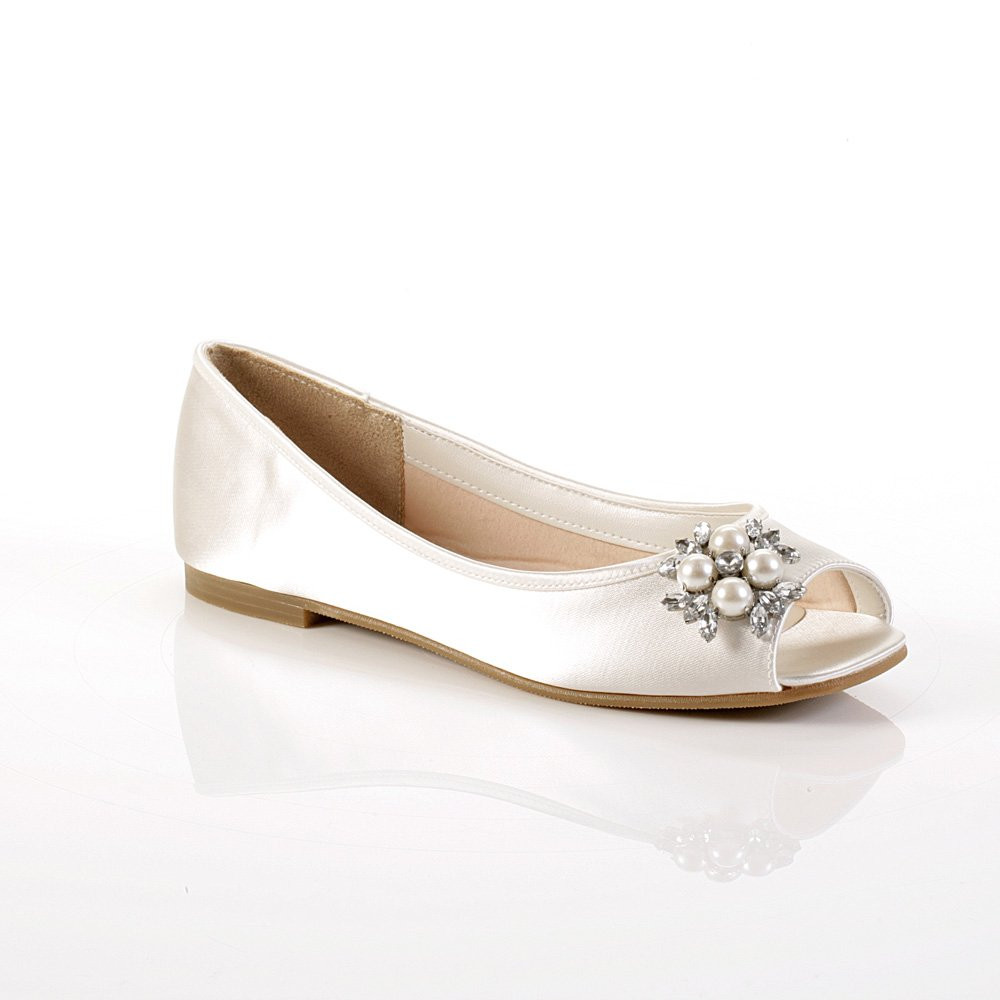 Flat Wedding Shoes For Bride
 Flat wedding shoes wedding planning discussion forums