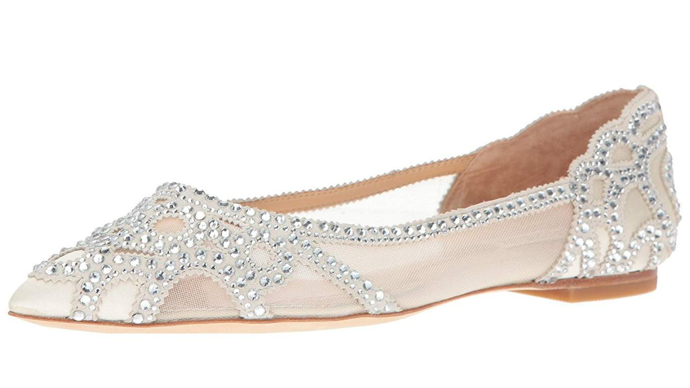 Flat Wedding Shoes For Bride
 Top 50 Best Bridal Shoes in 2018 for Every Bud & Style
