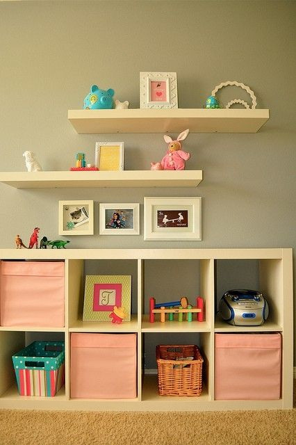 Floating Shelves Kids Room
 Coventry Gray and Ikea expedite and lack shelves with