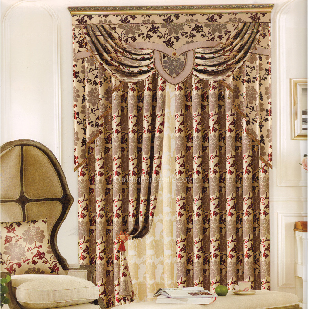 Floral Curtains For Living Room
 Best Patterned Coffee Floral Curtains In Living Room No