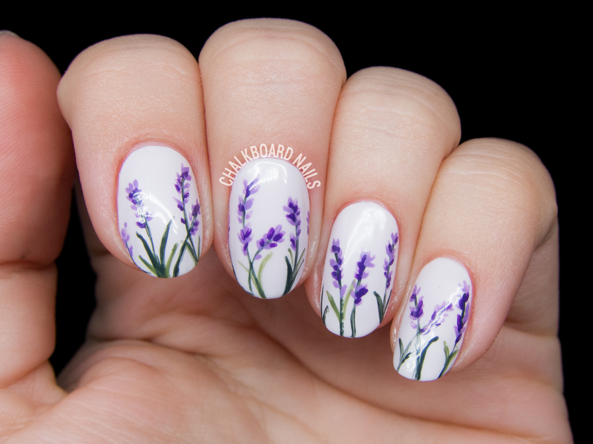 Floral Nail Designs
 20 Spring Nail Designs — Pretty Spring Nail Art Ideas