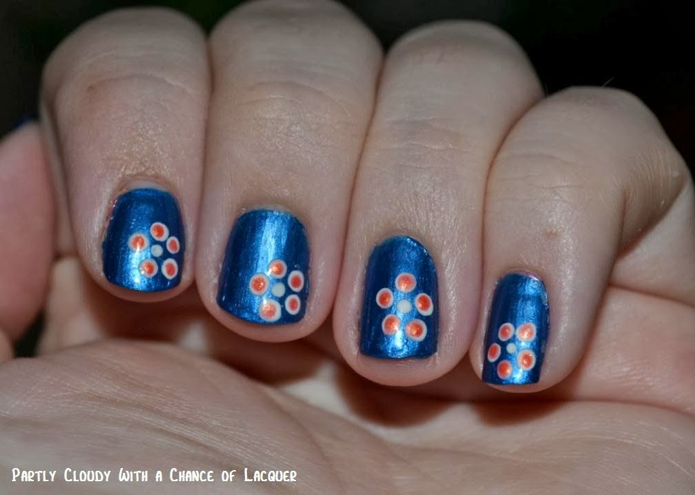 Florida Gators Nail Designs
 Partly Cloudy With a Chance of Lacquer Florida Gator