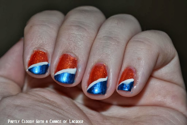 Florida Gators Nail Designs
 Partly Cloudy With a Chance of Lacquer Florida Gator