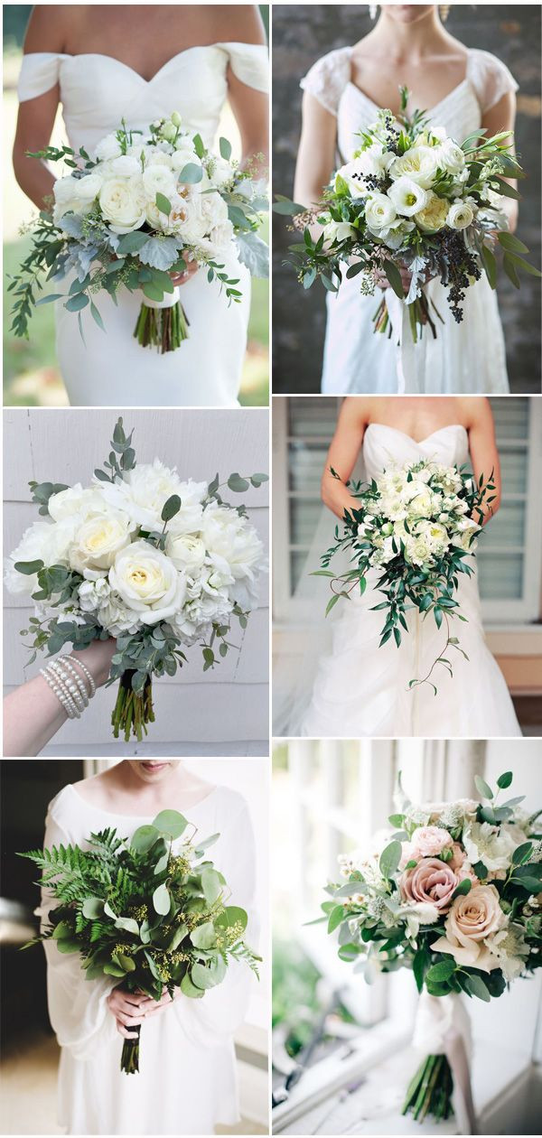 Flower Arrangements Wedding
 Pantone Color of the Year 2017 Top 50 Greenery Wedding