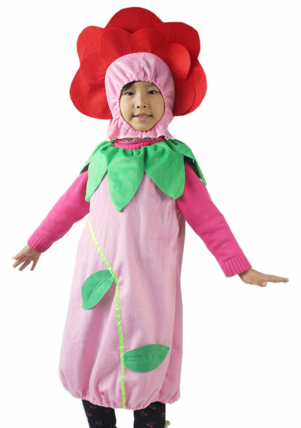 Flower Child Halloween Costume
 Free shipping Halloween children costume party carnival