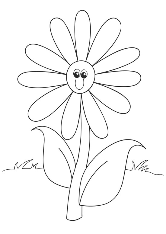 Flower Coloring Pages For Toddlers
 Kids Coloring Pages Flowers Coloring Pages