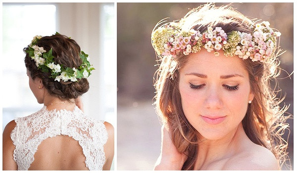 Flower Crown Wedding Hair
 Uncategorized Archives Passion for Flowers