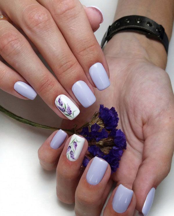 Flower Nail Designs 2020
 Stylish Spring Nail Designs and Ideas 2019 2020