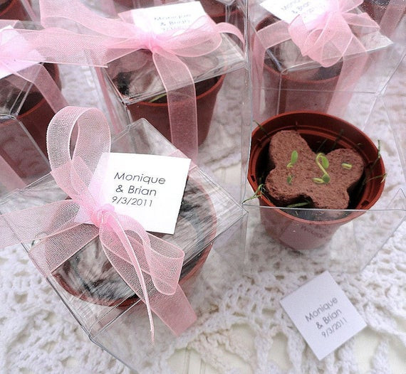 Flower Seeds For Wedding Favors
 Flower Seed Butterfly Wedding Favors Bridal Shower by