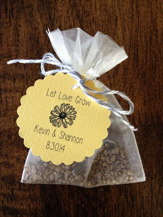 Flower Seeds For Wedding Favors
 Flower Seed Wedding Favors Events Weddings Bridal Baby