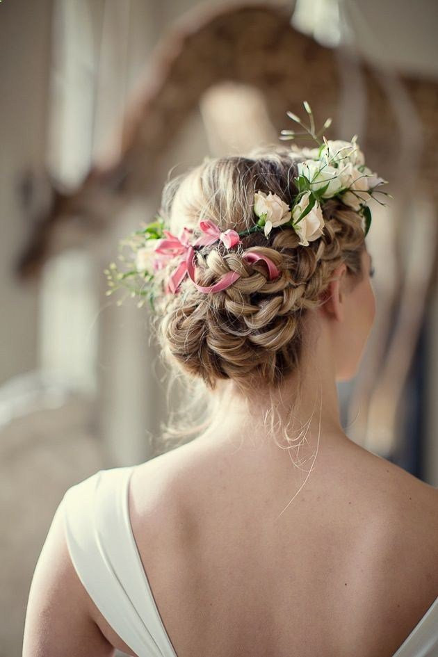 Flowers In Hair Wedding Hairstyles
 23 Glamorous Bridal Hairstyles with Flowers Pretty Designs