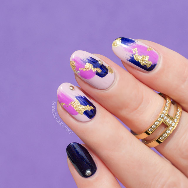 Foil Nail Designs
 12 Brilliant Foil Nail Designs to Try This Weekend