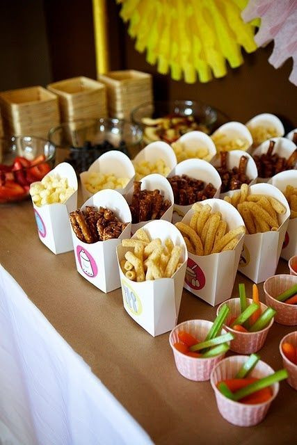 Food For A Kids Party
 unique ways to serve finger foods Google Search