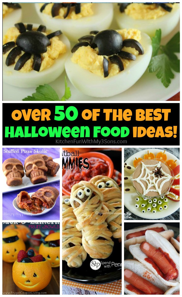 Food Halloween Party Ideas
 50 of the Best Halloween Food Ideas Kitchen Fun With My