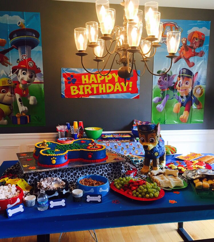 Food Ideas For 3 Year Old Birthday Party
 Paw Patrol Birthday Party for 3 year olds